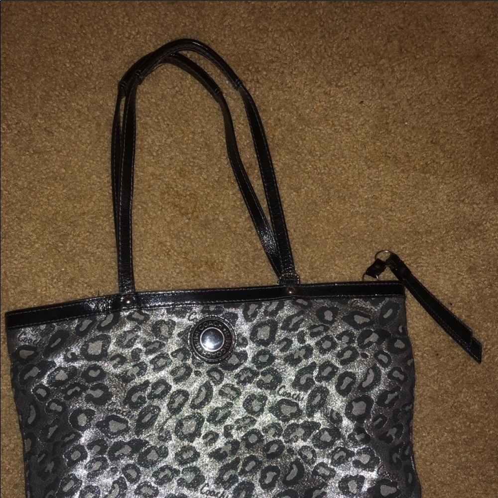 Coach Cheetah Print Tote